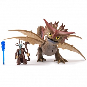 Игровой набор из серии «Как приручить дракона 2» Большой дракон и всадник в маске Valka & CloudJumper (Spin Master, 20068598-66601)